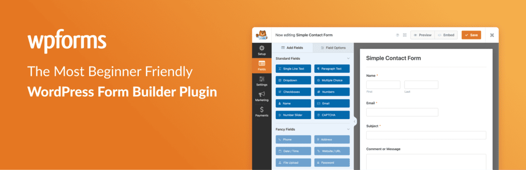 WordPress Plugin WPForms